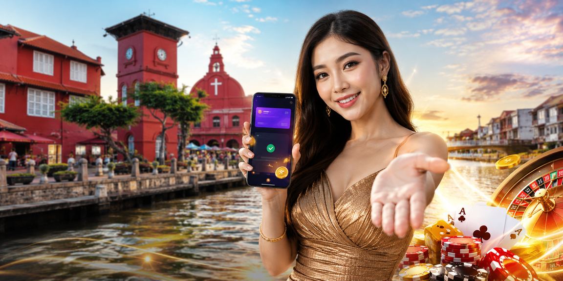 Pengguna Malaysia dari Melaka menggunakan aplikasi kasino 81750 pada telefon pintar